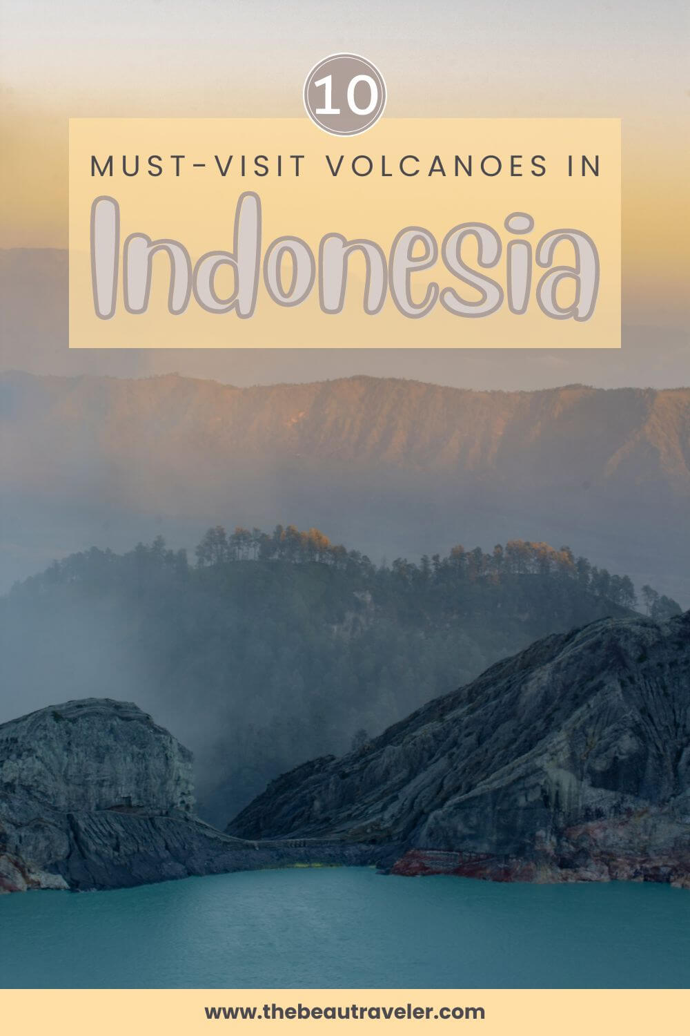 Top 10 Incredible Volcanoes to Visit in Indonesia - The BeauTraveler