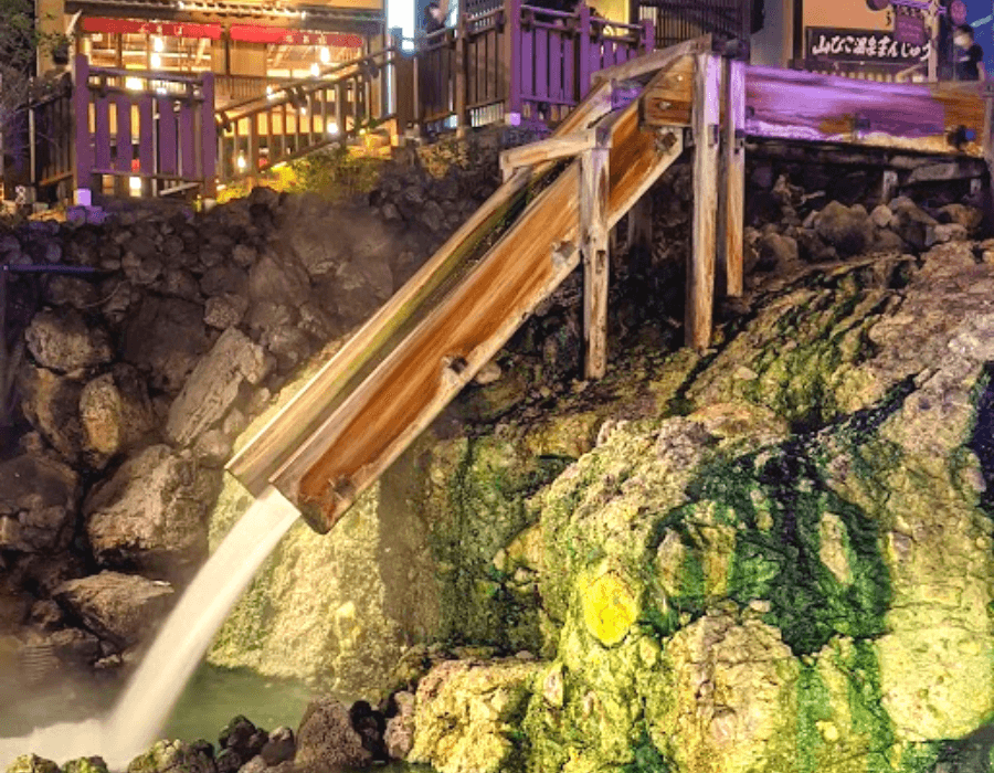 Kusatsu Onsen in Gunma Prefecture. 