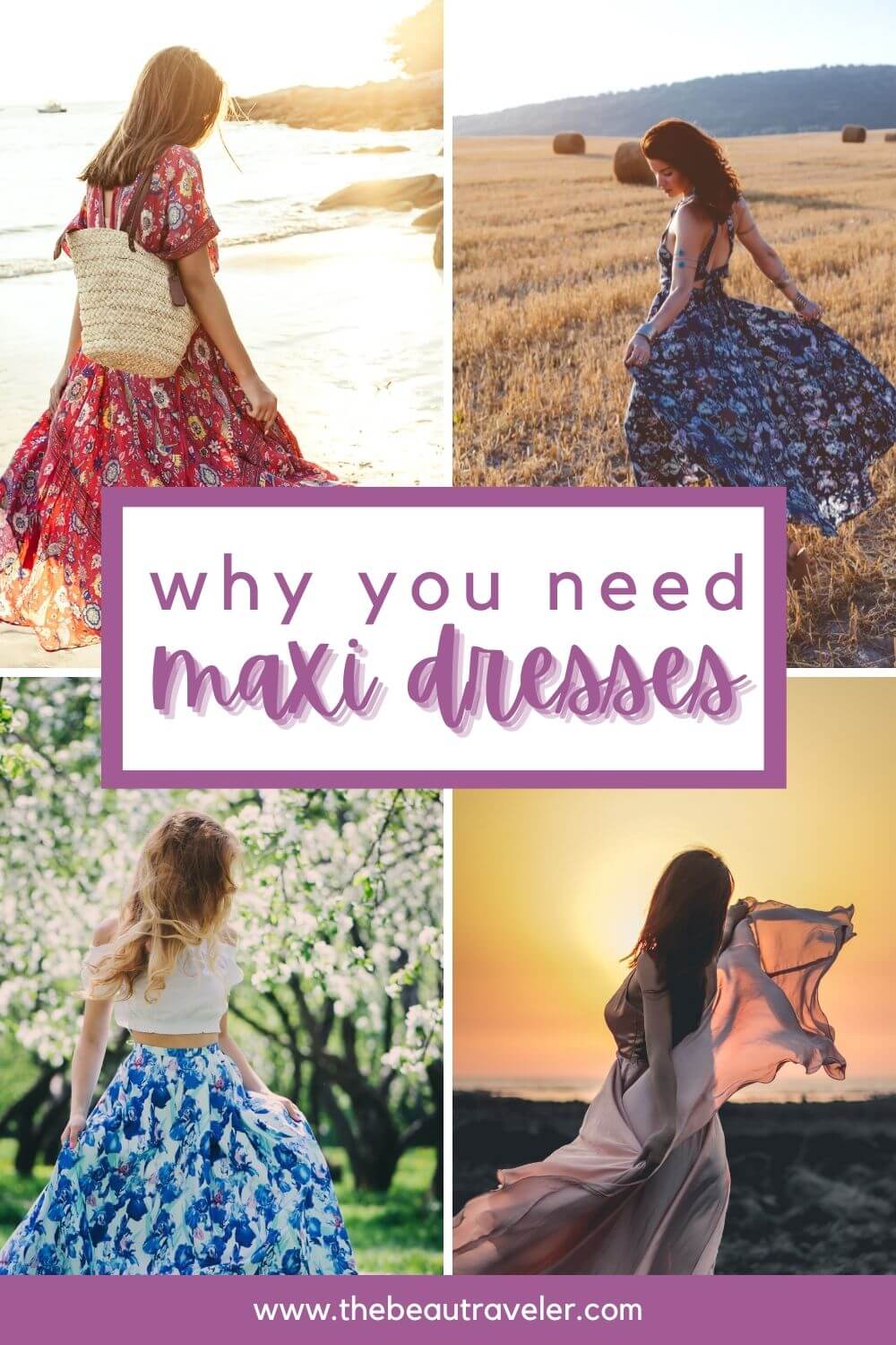 Maxi Dresses: Long Dresses for All Seasons - The BeauTraveler