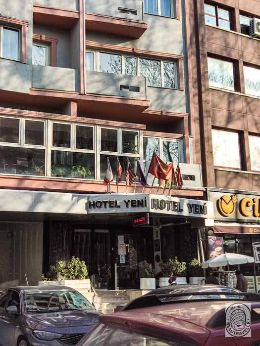 Yeni Hotel in Ankara, Turkey.