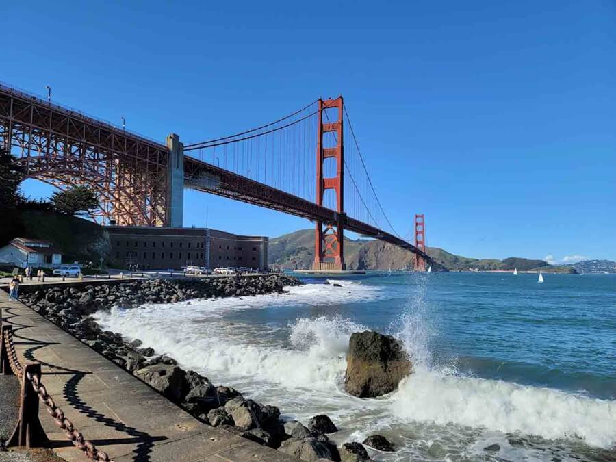 New Year's Eve in San Francisco, California. 