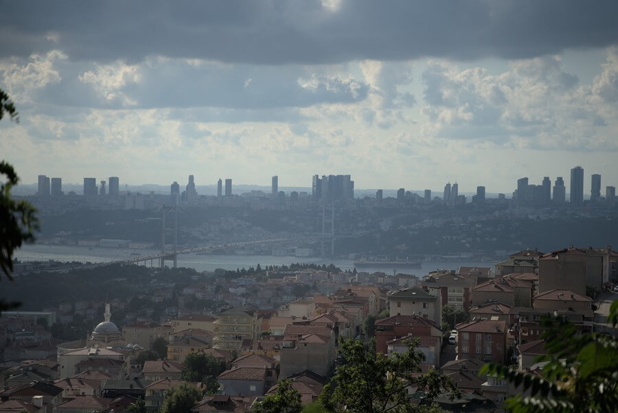 New Year's Eve in Istanbul, Turkey. 