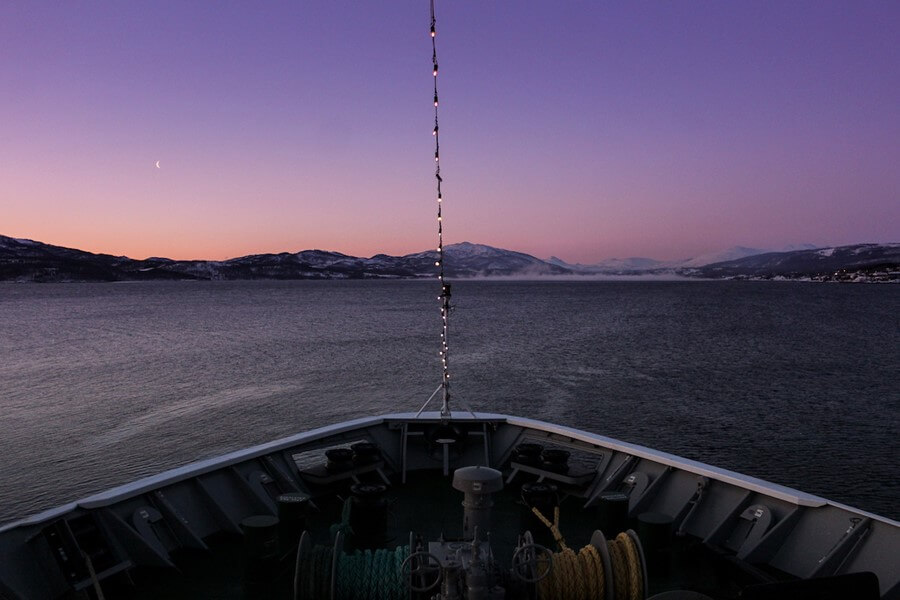 New Year's Eve in Tromso, Norway. 