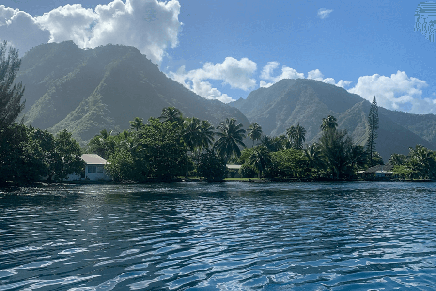 New Year's Eve in Tahiti. 