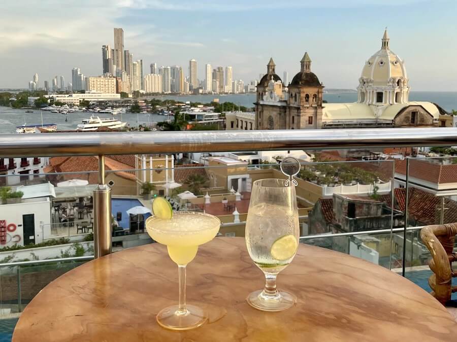 New Year's Eve in Cartagena, Colombia. 