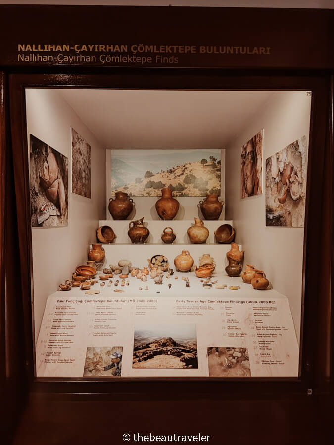 Exhibition at the Museum of Anatolian Civilizations in Ankara, Turkey.