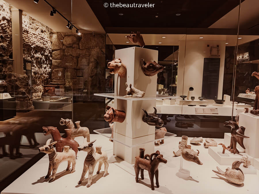 Exhibition at the Museum of Anatolian Civilizations in Ankara, Turkey.