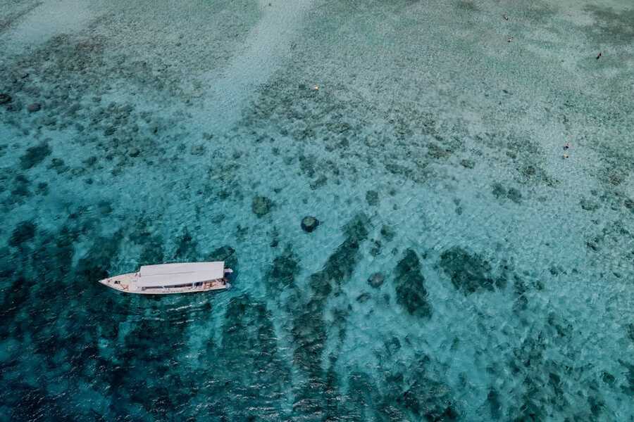 Valentine's day in Gili Trawangan, Indonesia. 