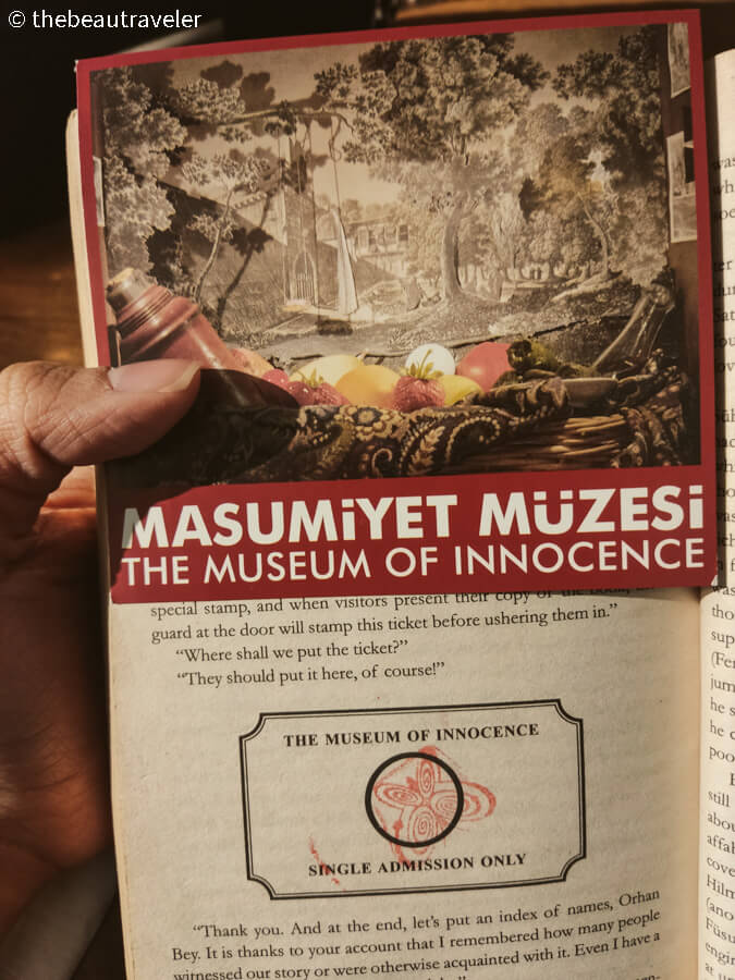 If you have your own copy of the Museum of Innocence novel, you will be eligible for a free entrance to the museum.