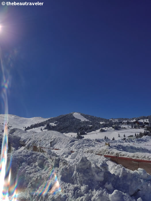 Mount Uludag in Bursa, Turkey.