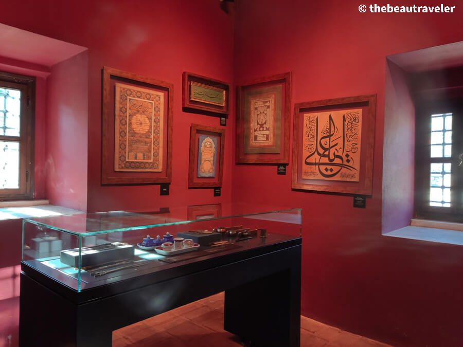 Exhibitions at the Museum of Turkish and Islamic Art in Bursa, Turkey.