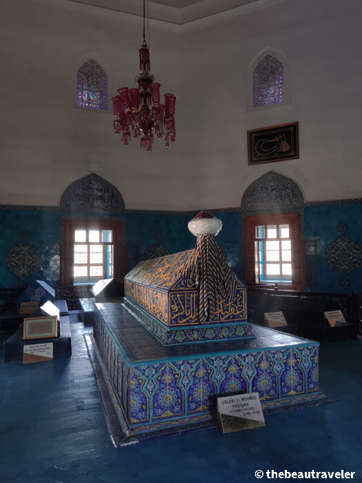 Murat I mausoleum at the Green Tomb in Bursa, Turkey.