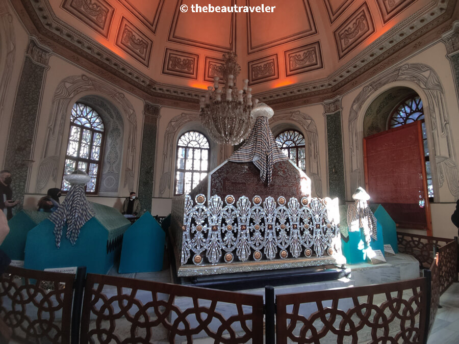 The tomb of Osman Gazi in Bursa, Turkey.