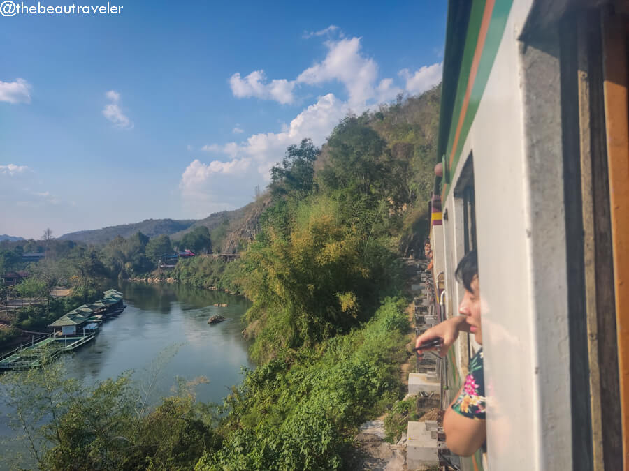 A scenic view through The Death Railway in Thailand. 