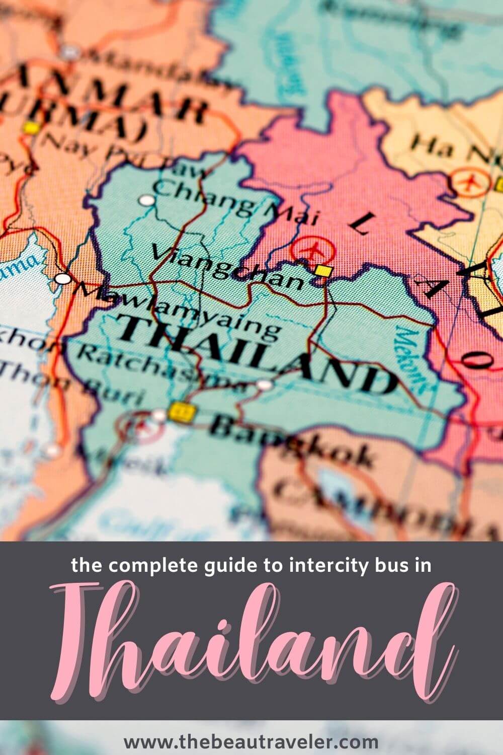 Traveling by Minivans in Thailand: Bus From Kanchanaburi to Hua Hin - The BeauTraveler
