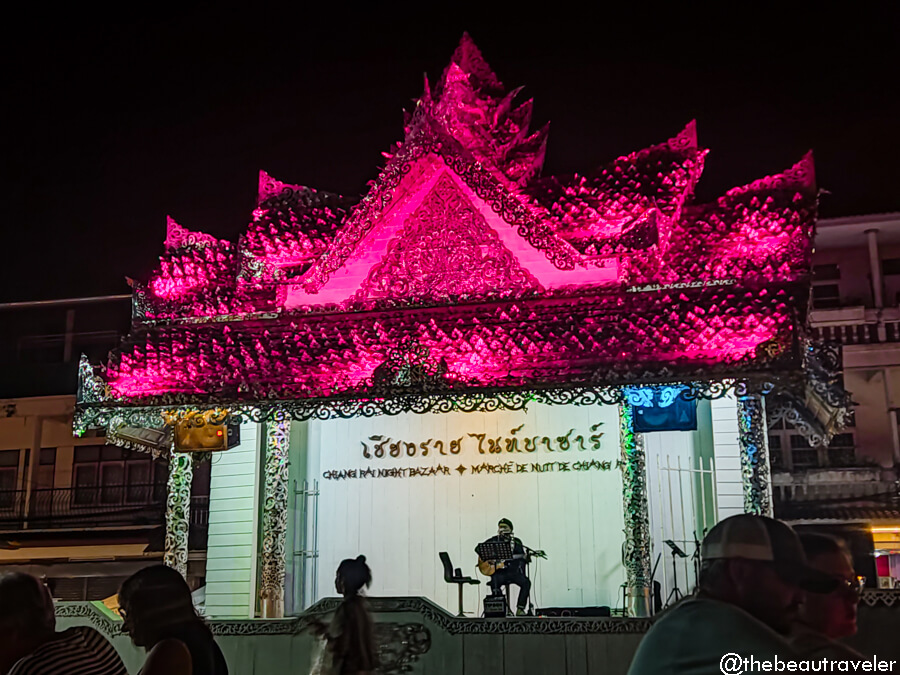 Chiang Rai Night Bazaar. 