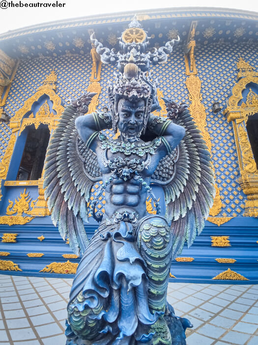 Some design from the Blue Temple in Chiang Rai, Thailand.