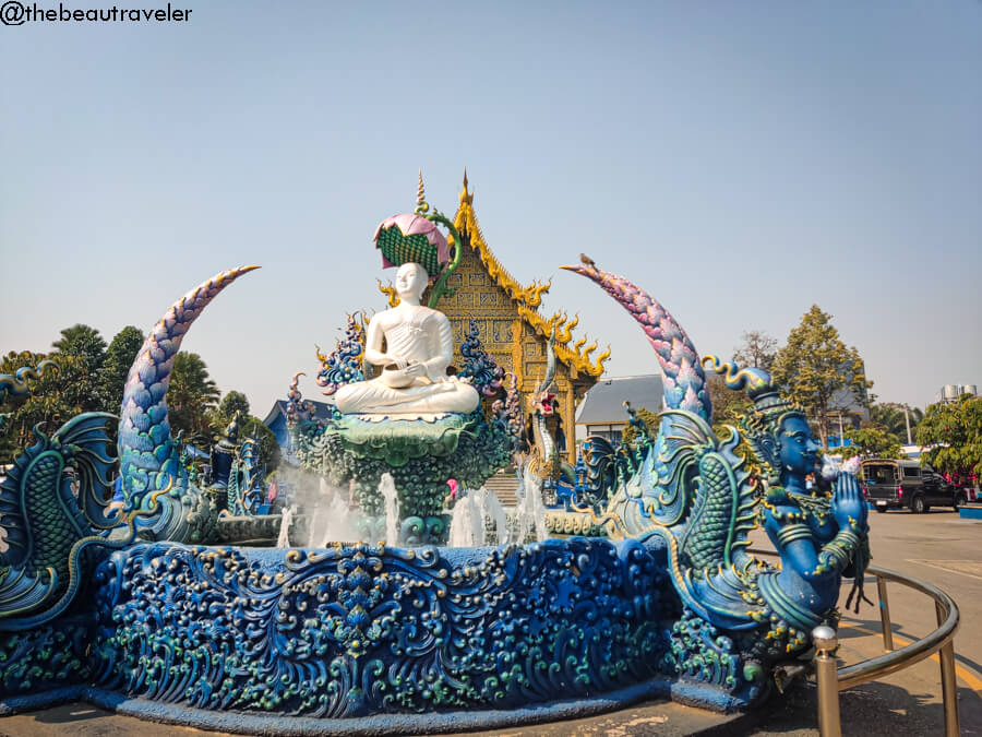 The Blue Temple in Chiang Rai, Thailand.