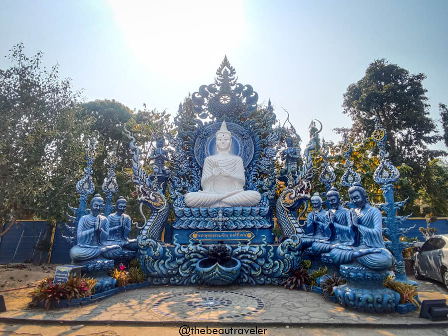 The Blue Temple in Chiang Rai, Thailand.