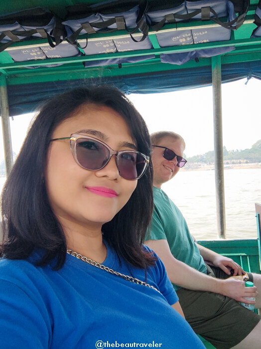 Boat trip on the Golden Triangle of Asia.