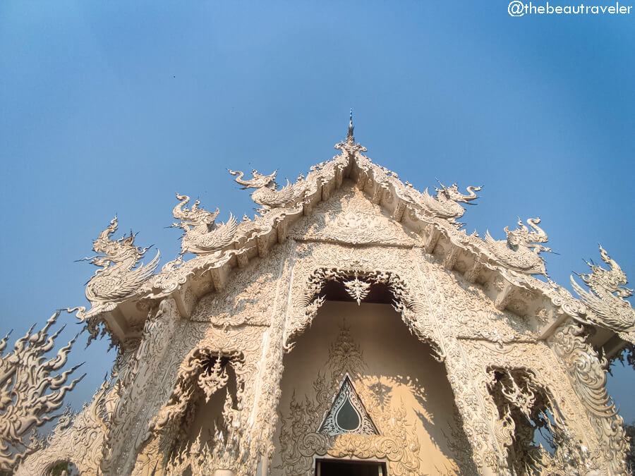 The White Temple in Chiang Rai, Thailand. 