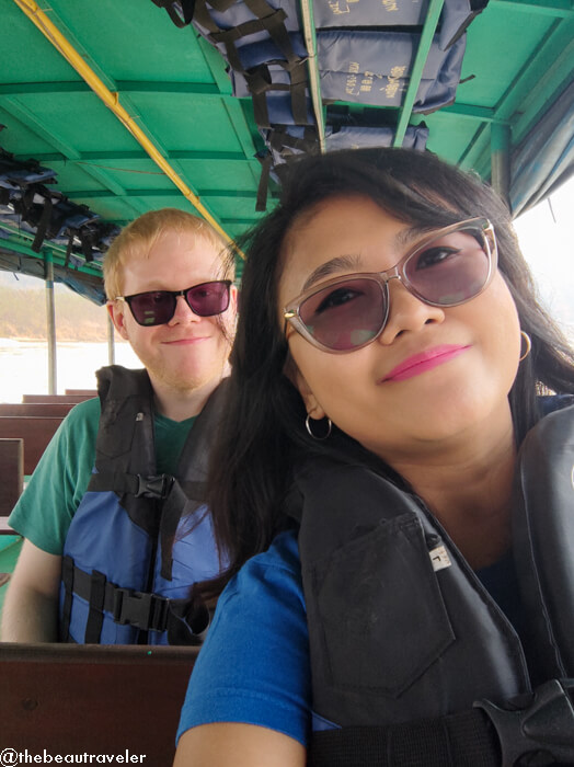 Boat trip on the Golden Triangle of Asia.