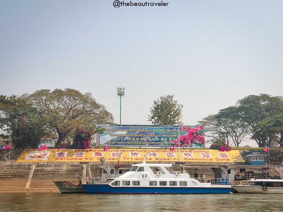 Laos border on the Golden Triangle of Asia.