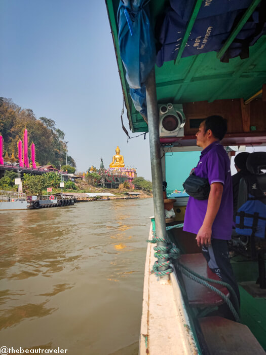 Boat trip on the Golden Triangle of Asia.