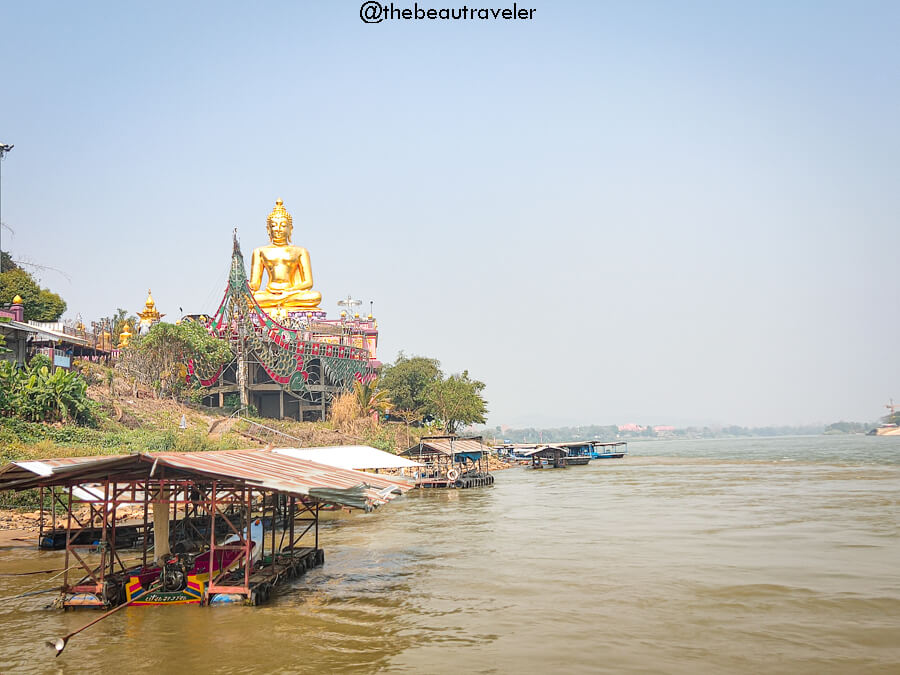 Boat trip in Chiang Rai, Thailand. 