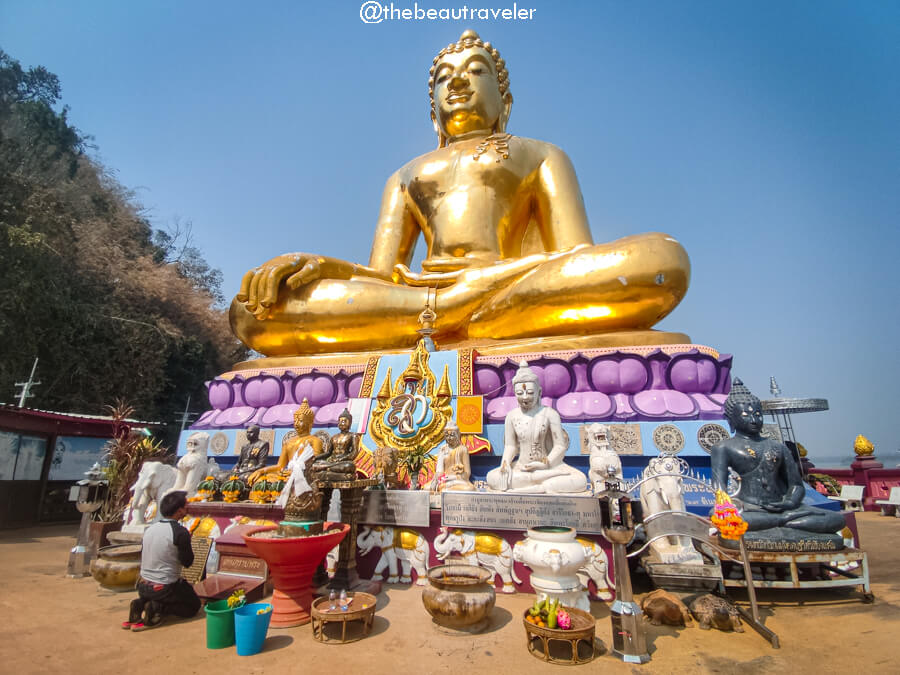 The Golden Triangle of Asia in Chiang Saen, Thailand.