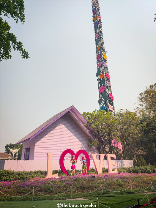 Chiang Rai Flower Festival in Thailand.