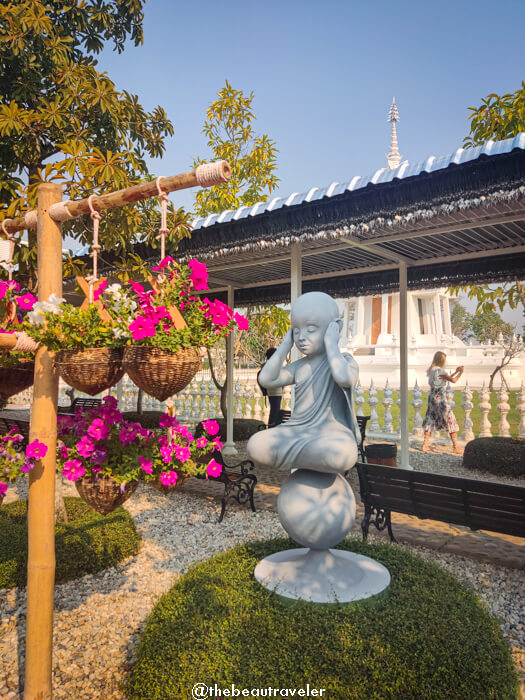 The White Temple in Chiang Rai, Thailand.