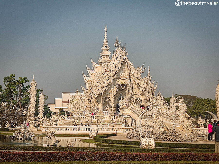 White Temple in Chiang Rai, Thailand.