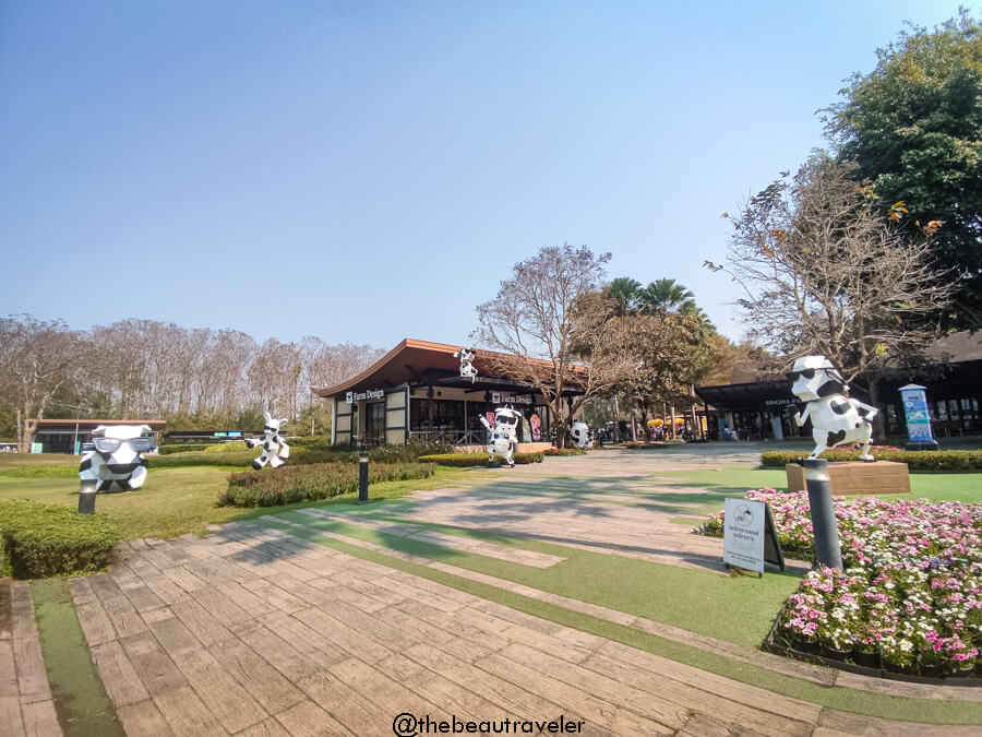 Farm Design cafe at Singha Park in Chiang Rai, Thailand.