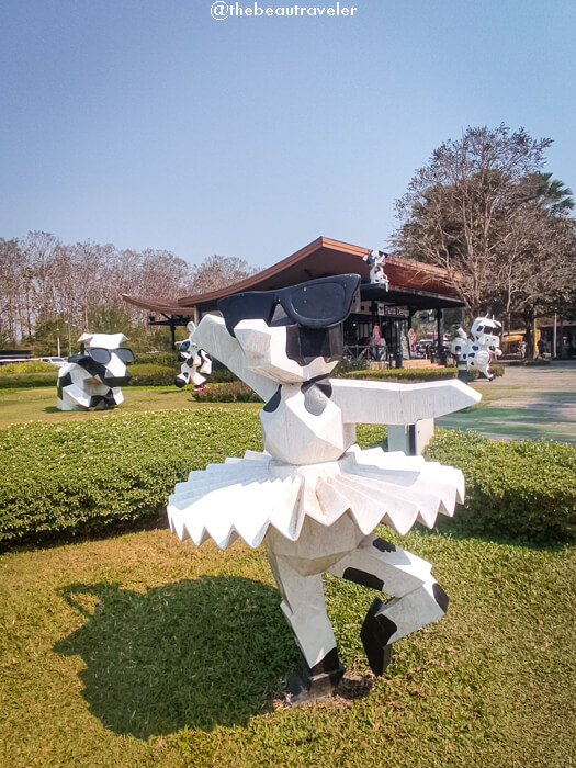 Farm Design cafe at Singha Park in Chiang Rai, Thailand.