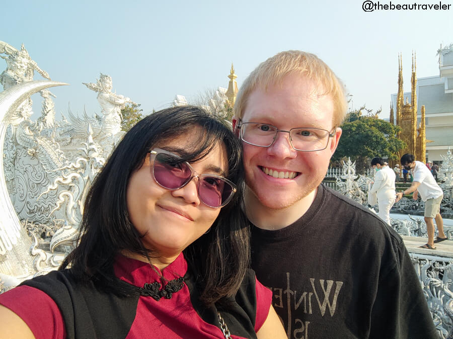 The White Temple (Wat Rong Khun) in Chiang Rai, Thailand.