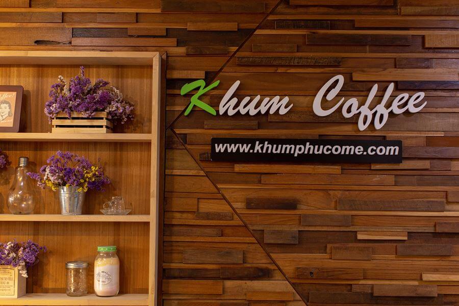 Khum Coffee in Chiang Mai, Thailand.