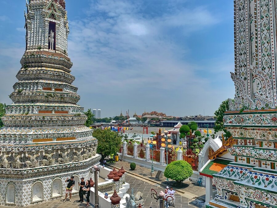 Wat Arun in Bangkok, Thailand. 