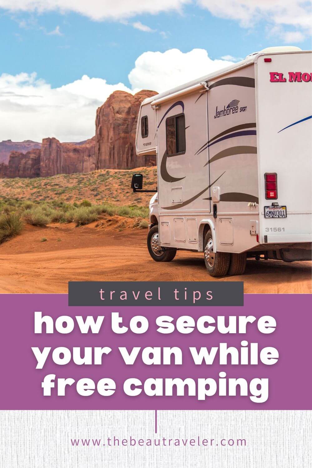 7 Tips for Securing Your Van While Free Camping - The BeauTraveler