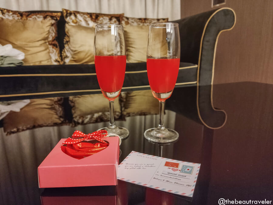 Valentine's day package from Khum Phucome Hotel in Chiang Mai, Thailand. 