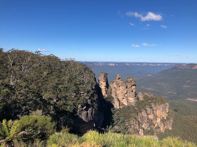 Blue Mountains National Park in New South Wales, Australia. 