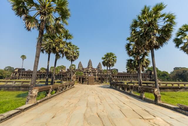 Angkor Wat in Siem Reap, Cambodia