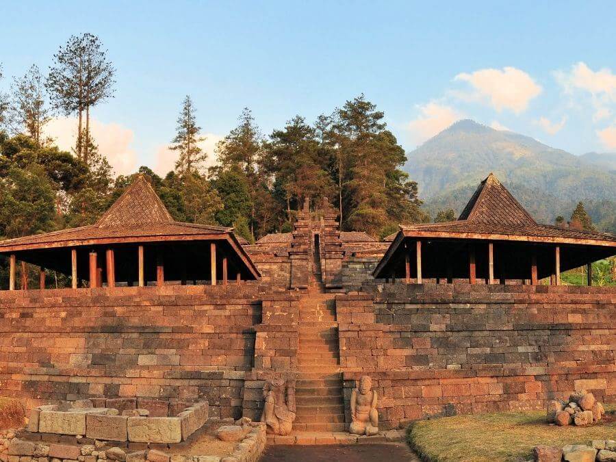 Cetho Temple in Karanganyar, Central Java.