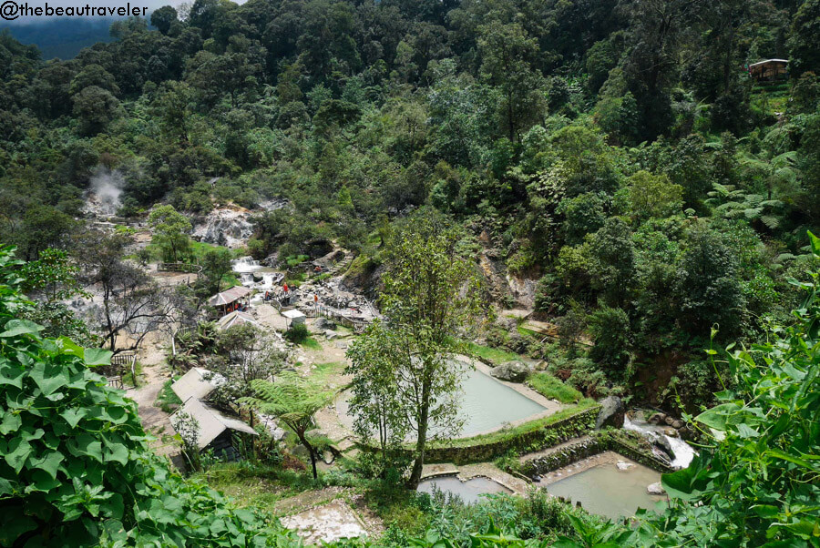 Rengganis Crater in Ciwidey, Bandung.