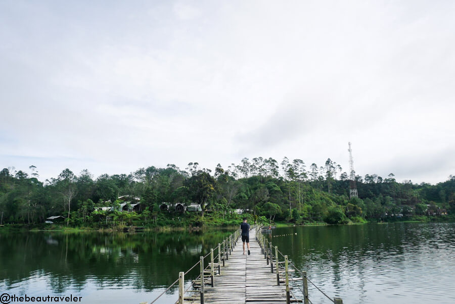 Situ Patenggang in Bandung, Indonesia.