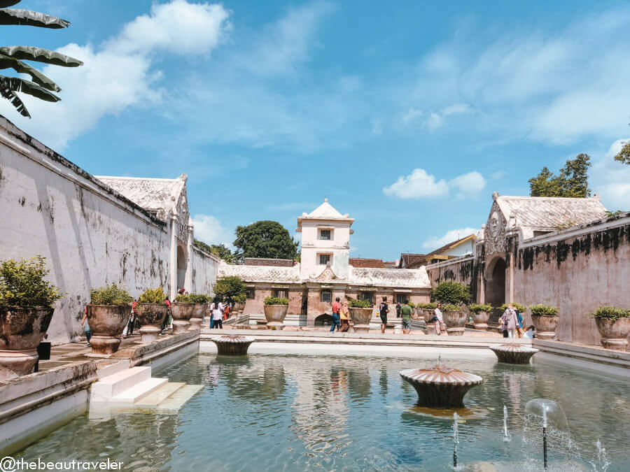 Taman Sari Water Castle in Yogyakarta. 