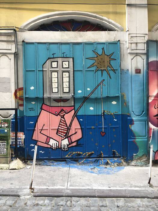 Serdar-ı Ekrem Street near Galata Tower in Beyoglu, Istanbul | Recommended by Jenelle of Happy