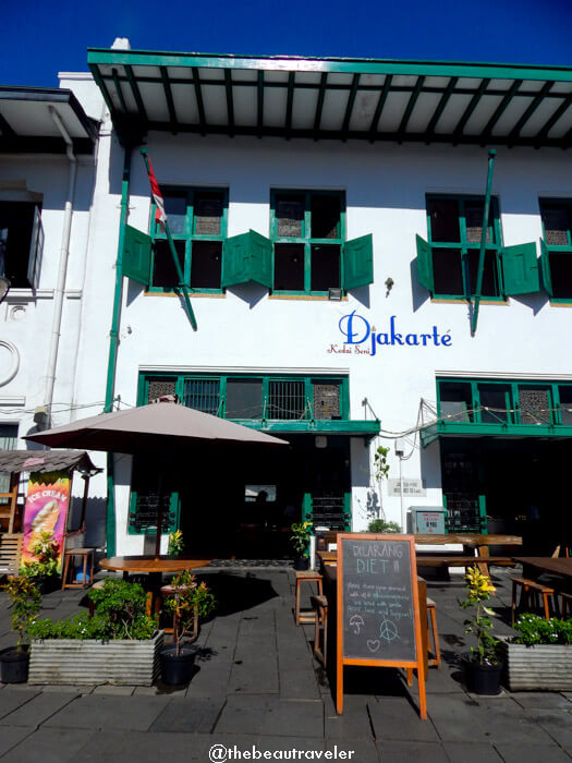 Kedai Seni Djakarte at Jakarta Old Town, Indonesia.