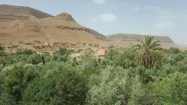 Todra Gorge in Morocco. 