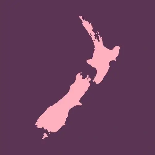 New Zealand map